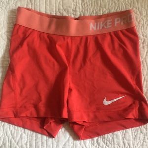Nike spandex shorts